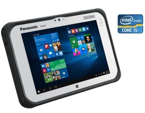 Захищений планшет Panasonic Toughpad FZ-M1 / 7"1280x800) TN Touch / Intel Core i5-4302Y (2 (4) ядра по 1.6 - 2.30 GHz) / 8 GB DDR3 / 256 GB SSD / Intel HD Graphics 3000 / WebCam / Win 10 Pro