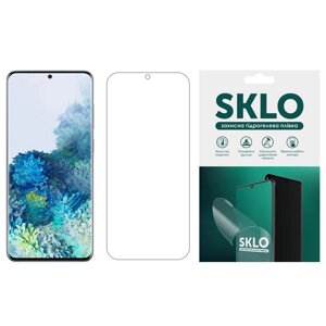 Захисна гідрогелева плівка SKLO ( екран ) для Samsung Galaxy Note 20 Ultra Прозорий (171322)