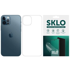 Захисна гідрогелева плівка SKLO ( тил ) для Apple iPhone 5/5S/SE Прозорий (167638)