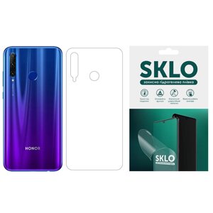 Захисна гідрогелева плівка SKLO ( тил ) для Huawei Honor 8X Max Прозорий (175106)