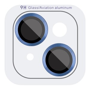 Захисне скло Metal Classic для iPhone 13 mini (Синій / Blue) 1212716