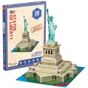 3D пазли Cubic Fun "Статуя Свободи" серія міні (S3026h)