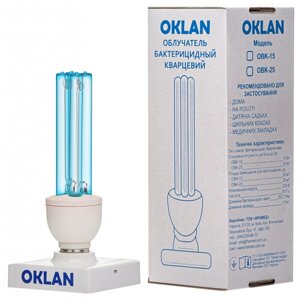 Бактерицидна лампа OKLAN OBK-15