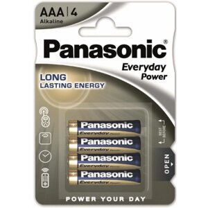 Батарейка тип AAA Panasonic Everyday Power AAА 4 шт. (LR03P4B/10)