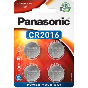 Батарейка тип CR2016 Panasonic CR-2016EL/4B