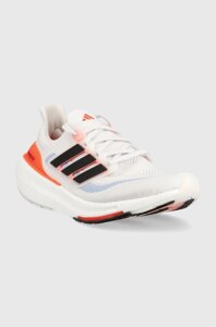 Бігові кросівки adidas Performance Ultraboost Light колір білий