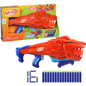 Бластер багатозарядний Hasbro Лайонфюрі серії Nerf Wild (F8646)