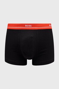 Боксери BOSS 5-pack чоловічі колір чорний