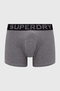 Боксери Superdry 3-pack чоловічі колір чорний