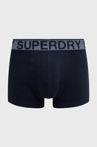 Боксери Superdry 3-pack чоловічі колір синій