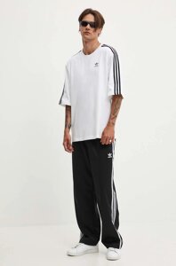 Штани adidas Originals Adicolor Baggy Fit Firebird Pant чоловічі колір чорний прямі IZ4801