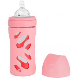 Пляшка для годування Twistshake антиколікова із силіконовою соскою 260 мл Pastel Pink (78582)