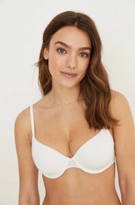 Бюстгальтер women'secret BEAUTIFUL колір білий однотонний BEAUTIFUL. WHITE