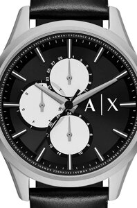 Годинник Armani Exchange чоловічий колір срібний