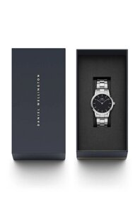 Годинник Daniel Wellington Iconic Link жіночий колір срібний