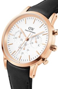 Годинник Daniel Wellington чоловічий колір чорний