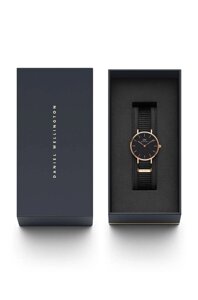 Годинник Daniel Wellington Petite 28 Cornwall жіночий колір рожевий