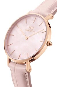 Годинник Daniel Wellington Petite 32 Rouge жіночий колір рожевий