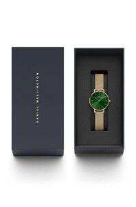 Годинник Daniel Wellington Petite Emerald 28 жіночий колір золотий