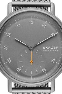 Годинник Skagen чоловічий колір срібний