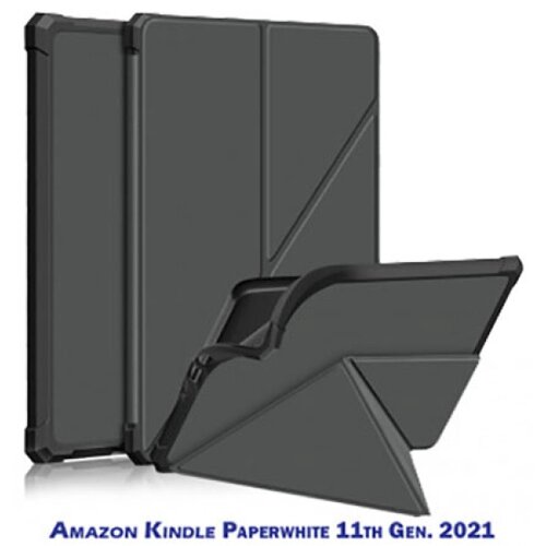 Чохол для електронної книги BeCover Ultra Slim Origami for Amazon Kindle Paperwhite 11th Gen. 2021 Gray (707221)