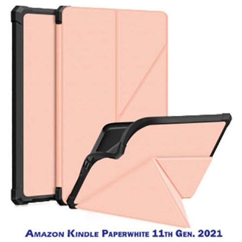 Чохол для електронної книги BeCover Ultra Slim Origami for Amazon Kindle Paperwhite 11th Gen. 2021 Rose Gold (707223)