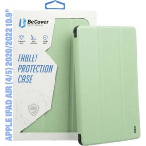 Чохол для планшета BeCover Soft Edge з кріпленням Apple Pencil for Apple iPad Air (4/5) 2020/2022 10.9 Green (711121)