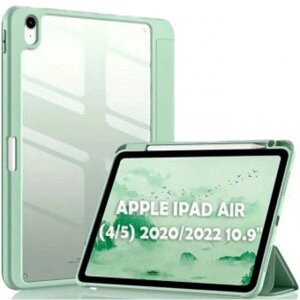 Чохол для планшета BeCover Soft Edge TPU з кріпленням Apple Pencil for Apple iPad Air (4/5) 2020/2022 10.9 Light Green (711698)