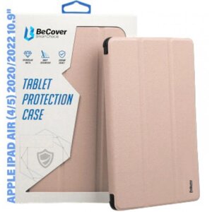 Чохол для планшета BeCover Soft Edge TPU з кріпленням Apple Pencil for Apple iPad Air (4/5) 2020/2022 10.9 Pink (711700)