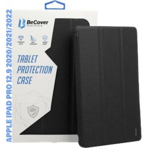 Чохол для планшету BeCover Soft Edge TPU з кріпленням Apple Pencil for Apple iPad Pro 12.9 2020/2021/2022 Black (711708)