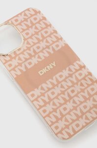 Чохол на телефон Dkny iPhone 14 / 15 / 13 6.1 колір рожевий DKHMP14SHRHSEP