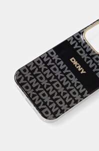 Чохол на телефон Dkny iPhone 16 Pro 6.3 колір чорний DKHMP16LHRHSEK