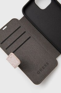 Чохол на телефон Guess колір рожевий iPhone 13 Mini