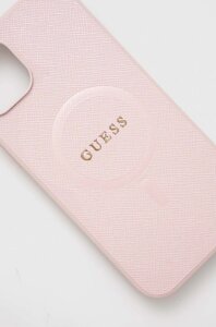 Чохол на телефон Guess iPhone 15 Plus / 14 Plus 6.7 колір рожевий