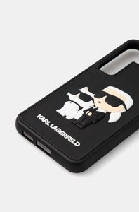 Чохол на телефон Karl Lagerfeld S24 S921 колір чорний KLHCS24S3DRKCNK