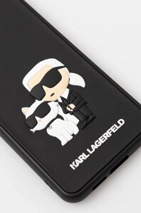 Чохол на телефон Karl Lagerfeld S24+ S926 колір чорний KLHCS24M3DRKCNK