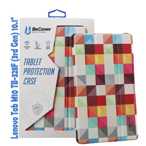 Чохол для планшета BeCover Smart for Lenovo Tab M10 TB-328F (3rd Gen) 10.1" Square (708299)