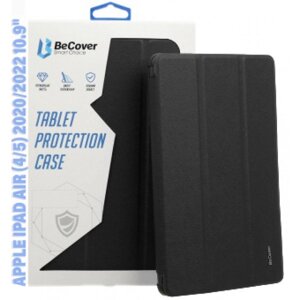 Чохол для планшета BeCover Tri Fold Soft TPU Silicone for Apple iPad Air (4/5) 2020/2022 10.9 Black (708509)