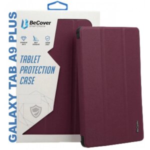 Чохол для планшету BeCover Smart Case for Samsung Galaxy Tab A9 Plus SM-X210/SM-X215/SM-X216 11.0 Red Wine (710311)