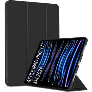 Чохол для планшету BeCover Tri Fold Soft TPU Silicone for Apple iPad Pro 11 M4 2024 Black (711744)