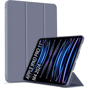 Чохол для планшету BeCover Tri Fold Soft TPU Silicone for Apple iPad Pro 11 M4 2024 Purple (711749)