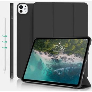 Чохол для планшету BeCover Tri Fold Soft TPU Silicone for Apple iPad Pro 13 M4 2024 Black (711750)