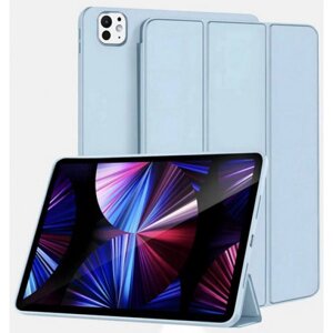 Чохол для планшету BeCover Tri Fold Soft TPU Silicone for Apple iPad Pro 13 M4 2024 Light Blue (711753)