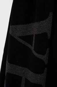 Шарф Deha жіночий колір чорний візерунок