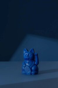 Декорація Donkey Lucky Cat Mini - Dark Blue