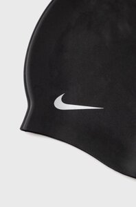 Дитяча шапка для плавання Nike Kids колір чорний