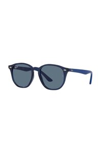 Дитячі сонцезахисні окуляри Ray-Ban Junior колір синій 0RJ9070S