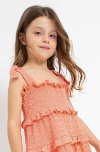 Дитяча сукня Mayoral колір помаранчевий mini пряма