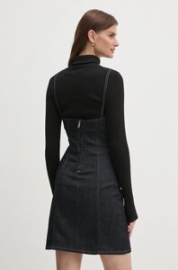 Джинсова сукня Calvin Klein Jeans колір синій mini розкльошена J20J223980