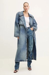 Джинсовий тренч Miss Sixty перехідний oversize 6L3CJ0230000